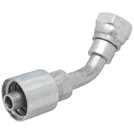 Aftermarket Din Light 24 degree Seat 45 degree Female Swivel ORing A-F-DL4508-15-22-W-AI